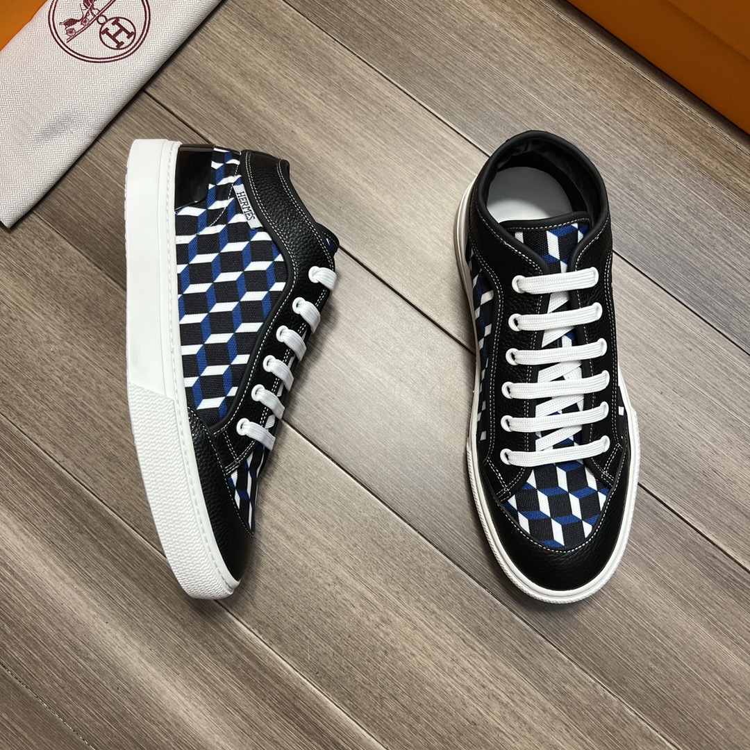 H**me5 Enjoy Sneaker Black And Blue For Men