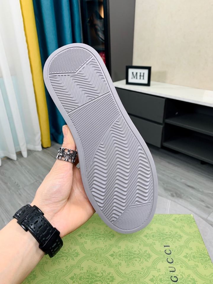 Gvc*1 Men’s Logo GG Gvc*1 Sneakers With Posedon Gray For Men