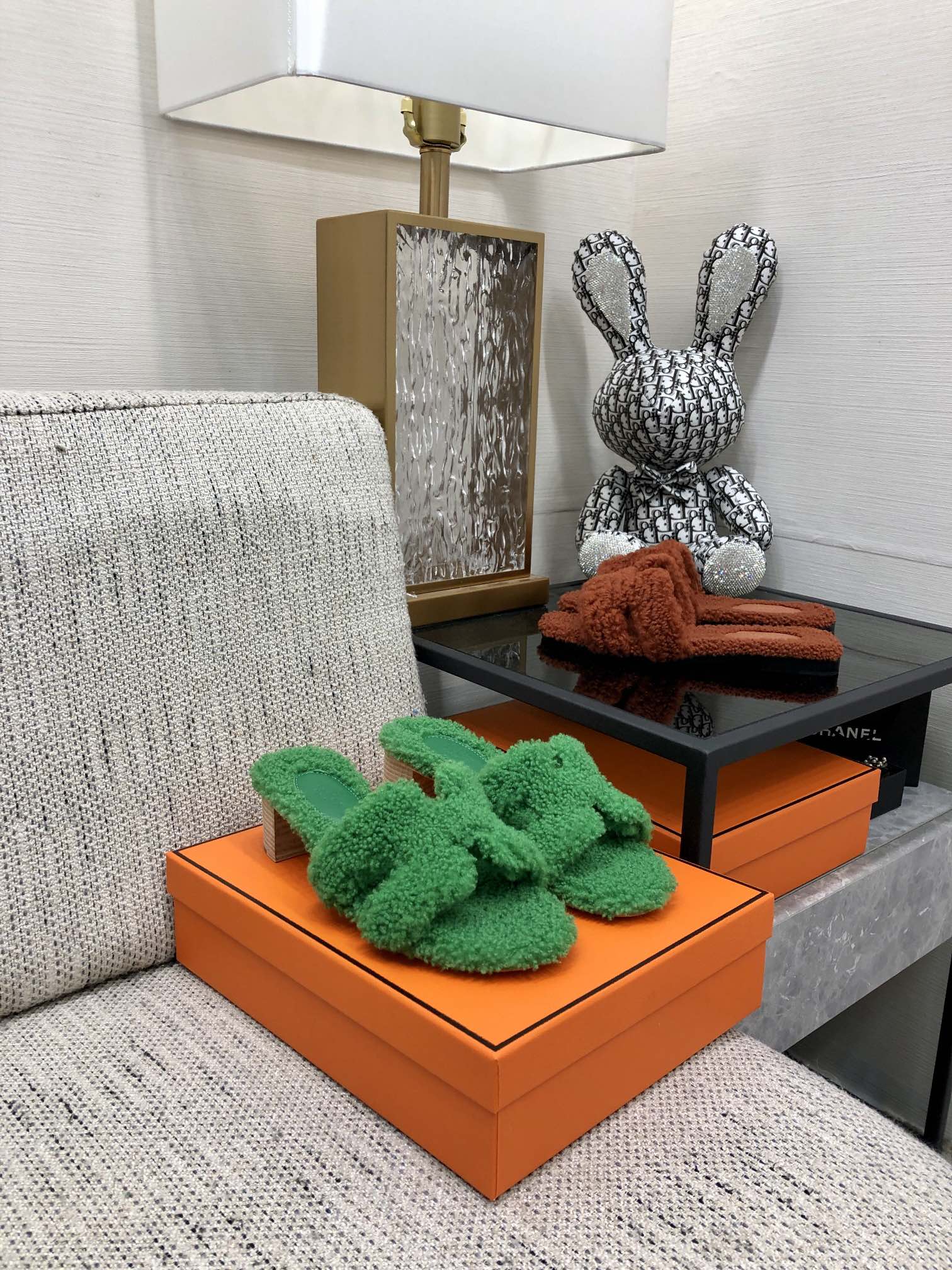 H**me5 Oasis Sandal Green For Women 1.97in/5cm