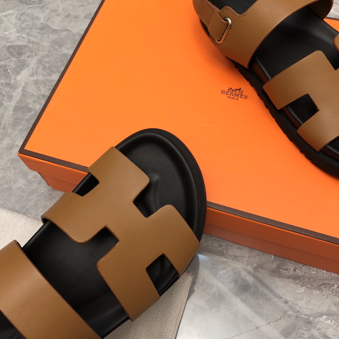 H**me5 Chypre Blanc Sandal Brown For Women