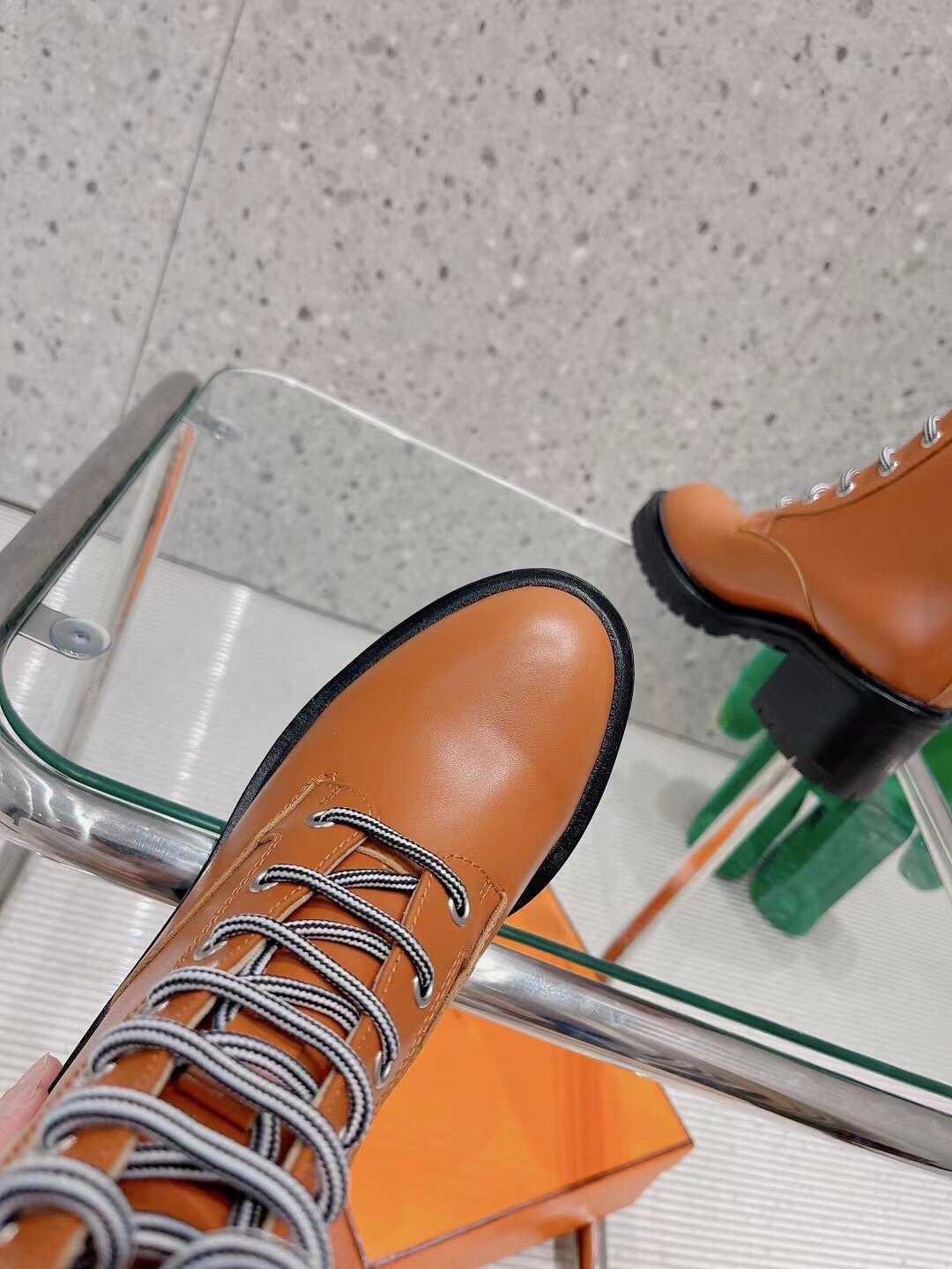 H**me5 Bridge Ankle Boots Brown For Women