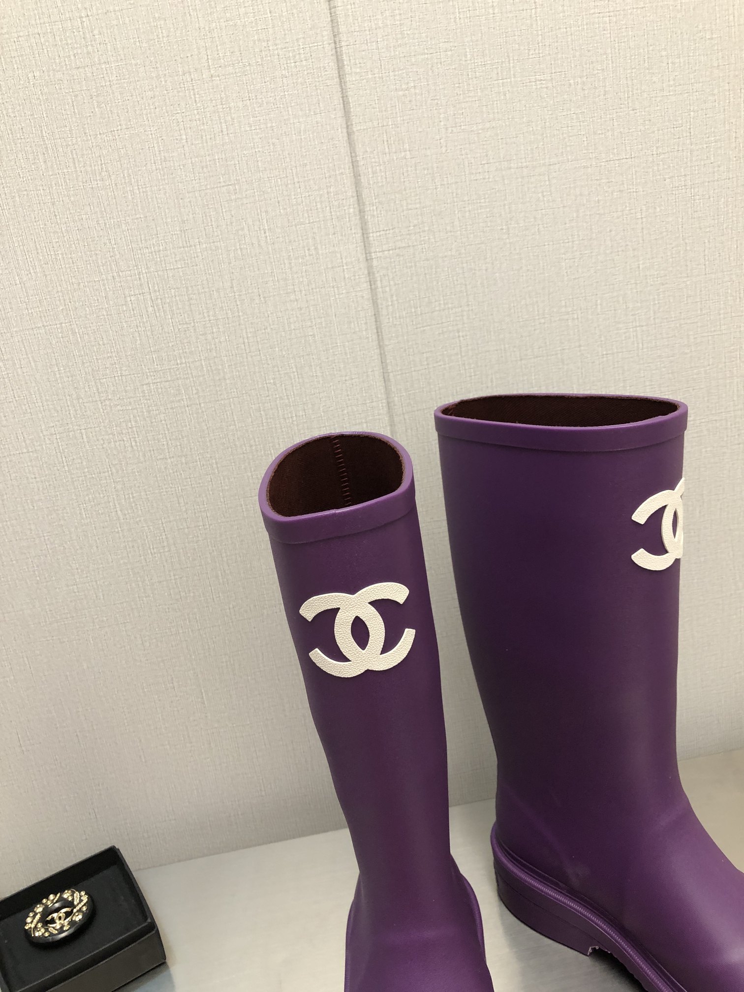 Ch**el Women’s Hight Boots Purple For Women