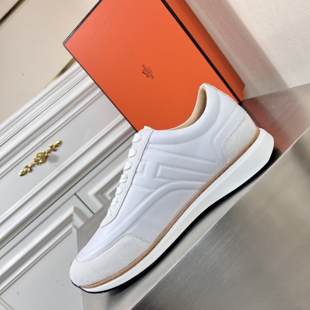 H**me5 Easy Trainers White For Men