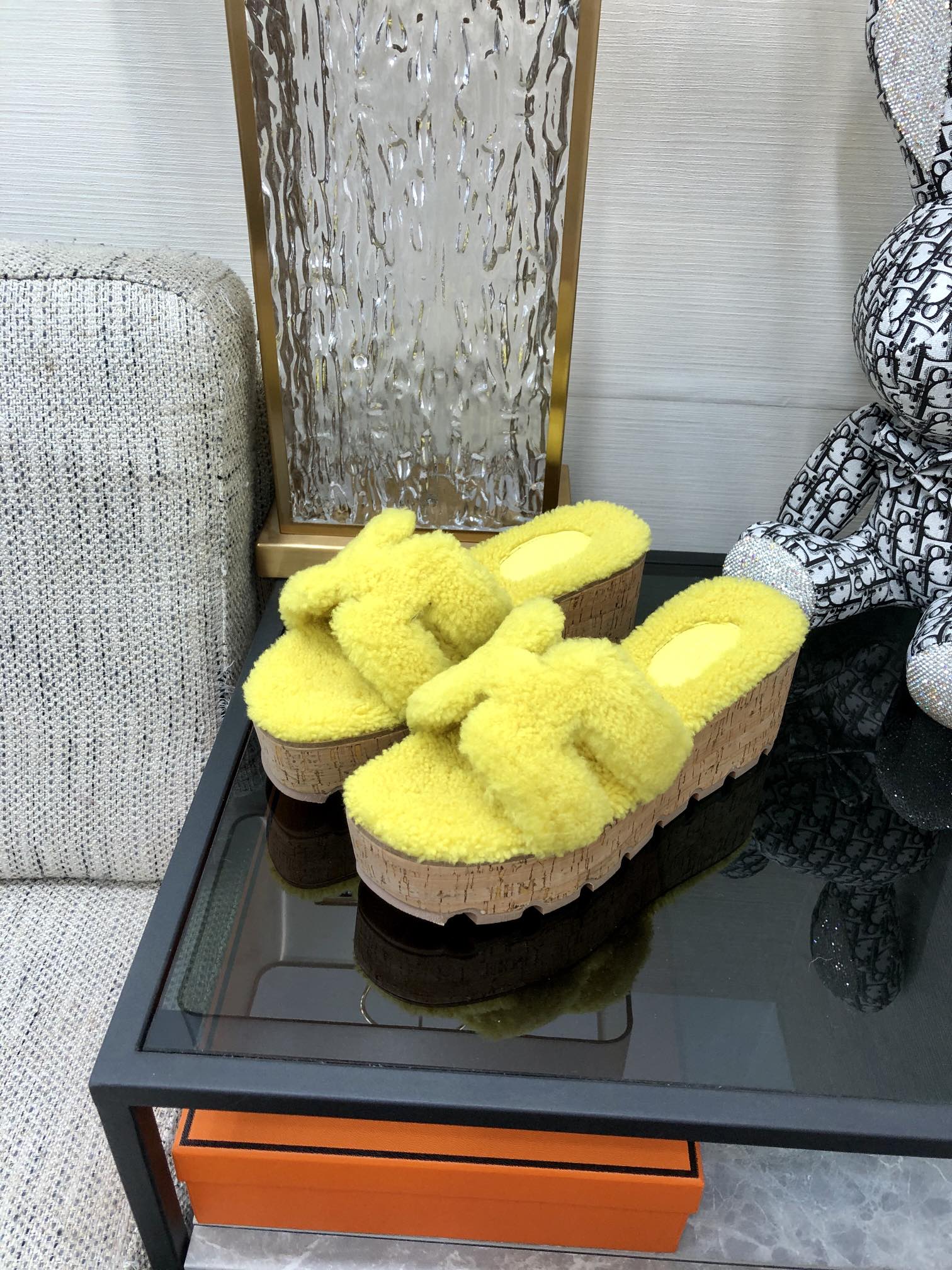 H**me5 Figari Sandal Yellow For Women