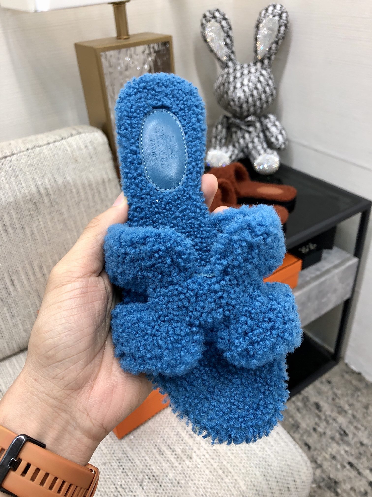 H**me5 Oasis Sandal Blue For Women 1.97in/5cm