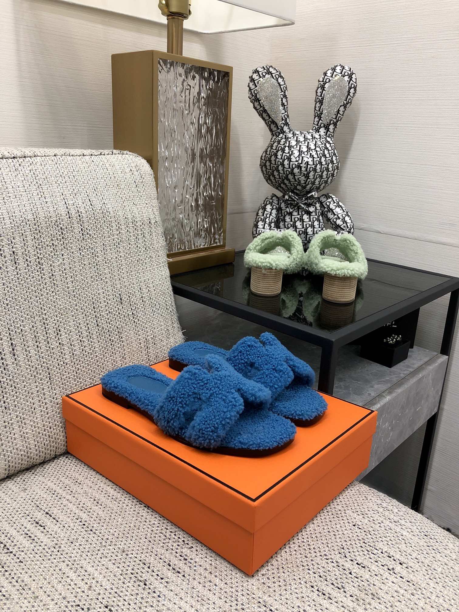 H**me5 Oran Sandal Blue For Women