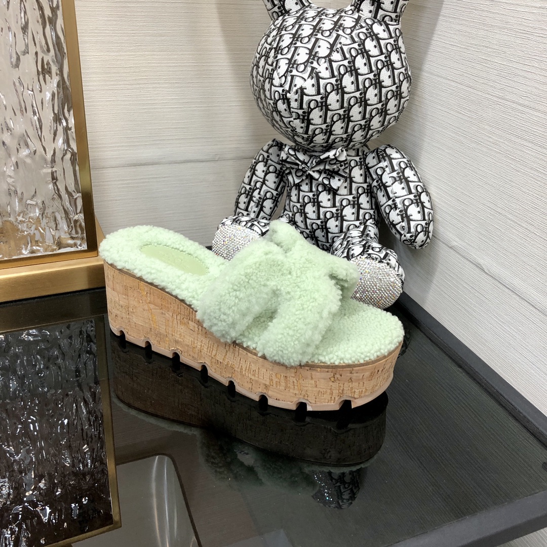 H**me5 Figari Sandal Bright Green For Women