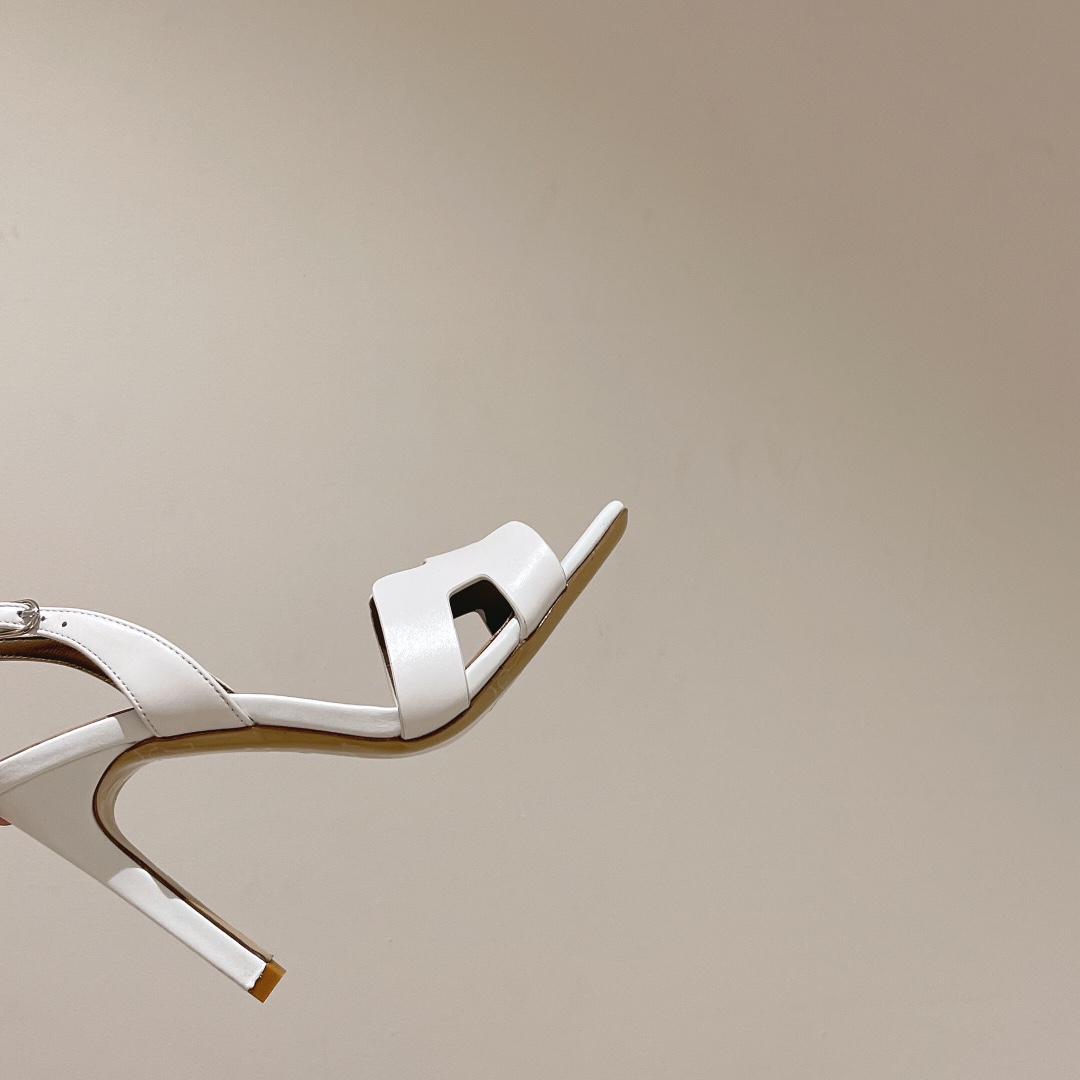 H**me5 Ella Sandal Bright White For Women 4.1in/10.5cm